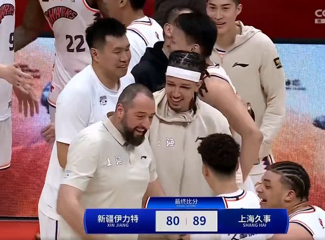 上的表现